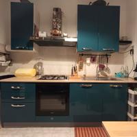 Cucina Completa 330cm con Top in Marmo Rosa