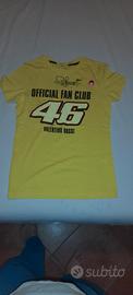 maglietta valentino rossi firmata