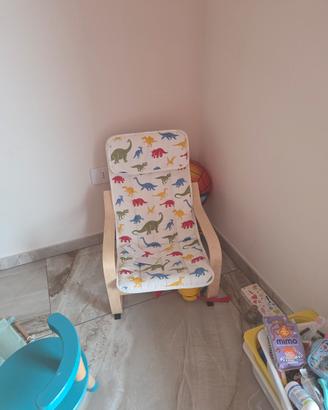 Sedia ikea bambino/a