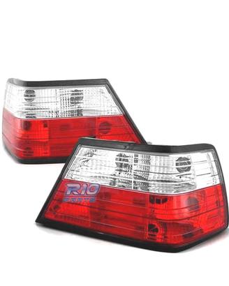FANALI PER MERCEDES W124 E-KLASSE 85-95 ROSSO BIAN