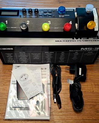 switcher boss ms3 ms-3 multi effetto