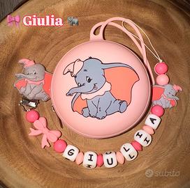 Catenella porta ciuccio personalizzabile