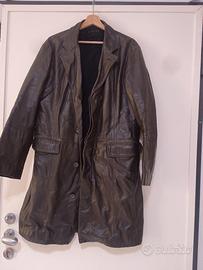 cappotto in pelle 