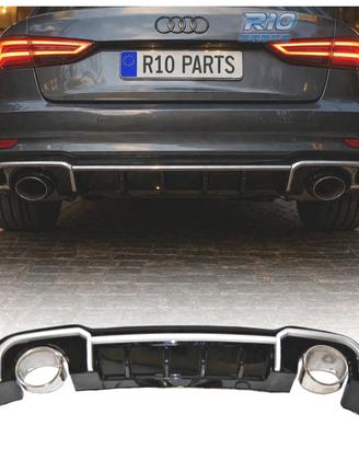 DIFFUSORE AUDI A3 SEDAN SLINE 17-20 LOOK RS3 + TER