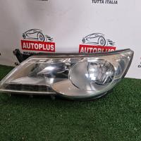 Volkswagen Tiguan 5N 2007-2011 Faro sx halogeno 