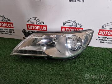 Volkswagen Tiguan 5N 2007-2011 Faro sx halogeno 