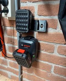 Supporto caricabatterie bosch stampato in 3d