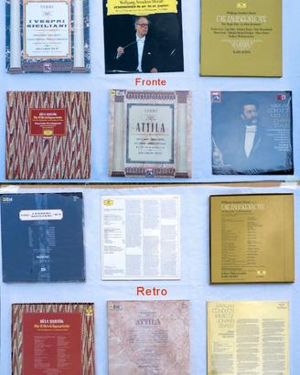 Vinili e cofanetti  di Musica Classica di pregio.