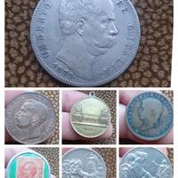 Collezione Monete Argento ed altro Italiane Mondo