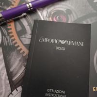 libretto istruzioni Emporio Armani 