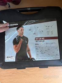 Kit pesi da palestra da 20 kg