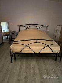 letto in ferro battuto 