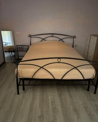 letto in ferro battuto 