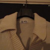 Giacca in lana color panna tg. 46