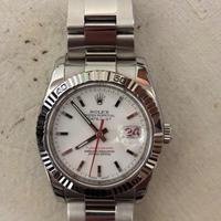Rolex Turn o Graph quadrante bianco full set 2011