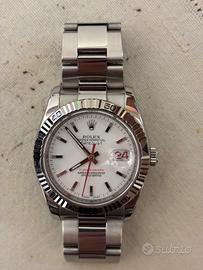 Rolex Turn o Graph quadrante bianco full set 2011