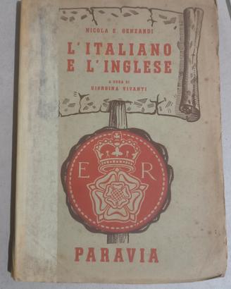 libro da collezione - l'italiano e l'inglese
