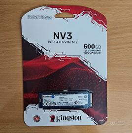 Kingston NV3 500GB SSD NVMe