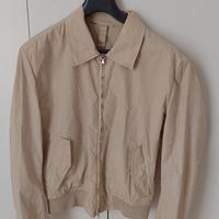 Giubbotto uomo primaverile beige cotone Exige L 50