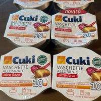 Vaschette alluminio Cuki tonde 8 cm diametro