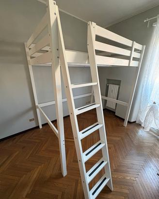 Letto a soppalco IKEA + materasso