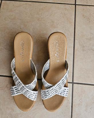 Sandali donna n 40 Cinzia Soft come nuovi 
