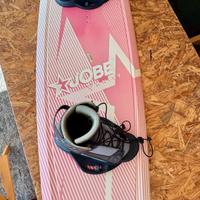 Wakeboard Jobe Vanity 136 + attacchi Ronix