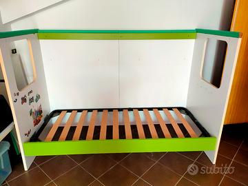 letto singolo cameretta 