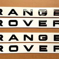 Scritte RANGE ROVER per Evoque, Sport, Vogue, L322