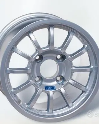 Cerchi in lega Braid WINRace 7x13 Silver