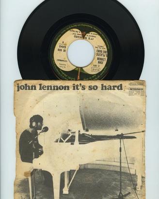JOHN LENNON - Imagine/It's so hard -disco 45 giri
