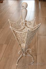 Portaombrelli Shabby in ferro