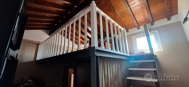 Soppalco Putrelle e Legno, Uso Interno