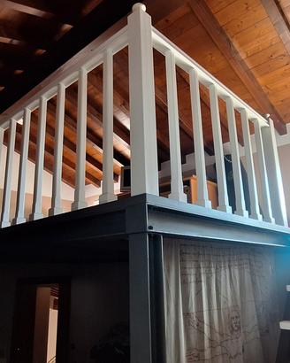Soppalco Putrelle e Legno, Uso Interno