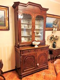 Credenza d'antiquariato francese Luigi Filippo