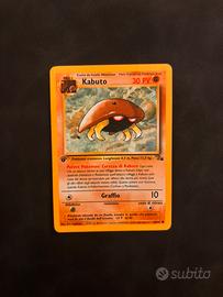 Carta Pokemon - Kabuto ITA 1 edizione 1999/2000