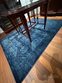 Tappeto moderno colore blu