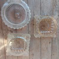 plafoniere in vetro anni 40