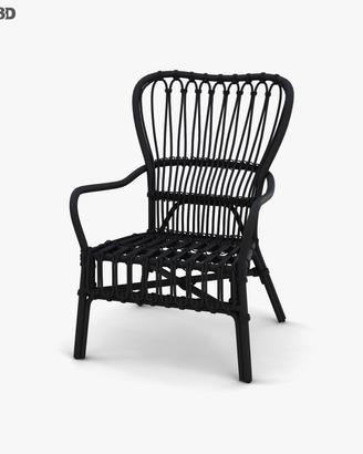 STORSELE poltrona ratan/vinini Ikea