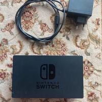 dock per nintendo switch + caricatore 45watt