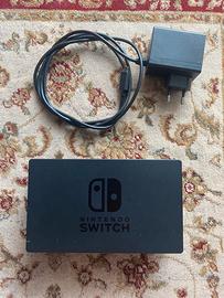 dock per nintendo switch + caricatore 45watt