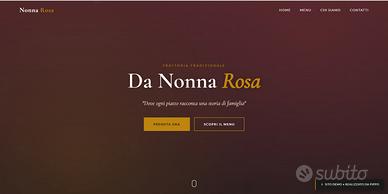 Realizzo siti web semplici e personalizzati