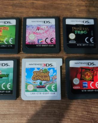 Lotto Schede Giochi Nintendo DS e 3DS