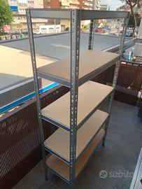 Scaffalatura Leroy Merlin 90x40x175