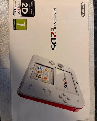 Nintendo 2ds con scatola e libretto
