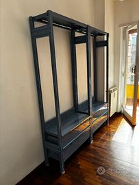 2 mobili appendiabiti con cassetti - Situér Milano