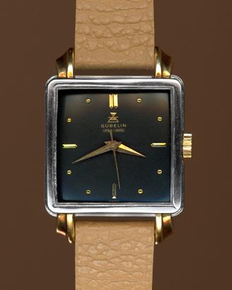 Gubelin raro acciao oro