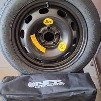Ruotino ruota scorta Vw Polo e Audi A1
