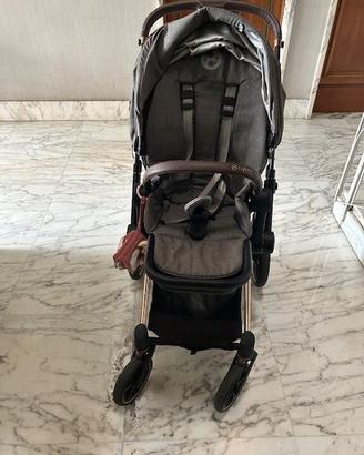 Passeggino Cybex Priam rose gold trio