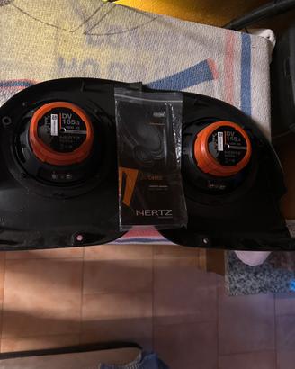 Casse Hertz DV 165.3 120W + supporti